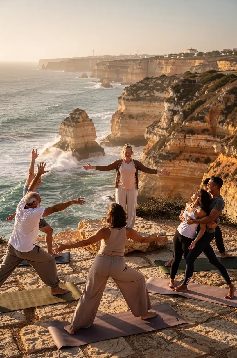Bachata and salsa dancers celebrating cultural heritage in Portugal