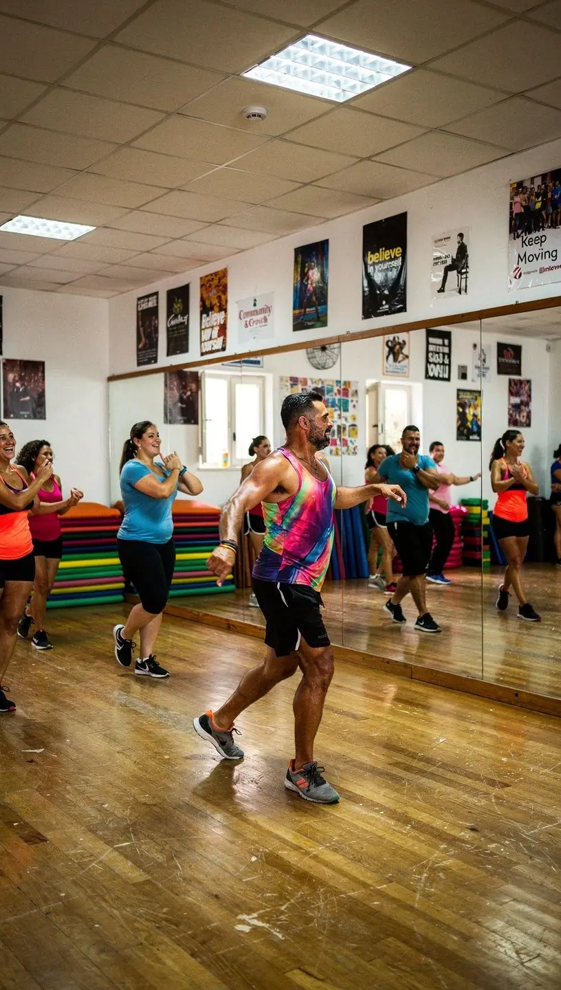 Dance partners communicating through bachata and salsa.