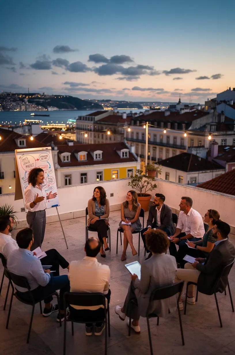 Dancers progressing in bachata and salsa styles.