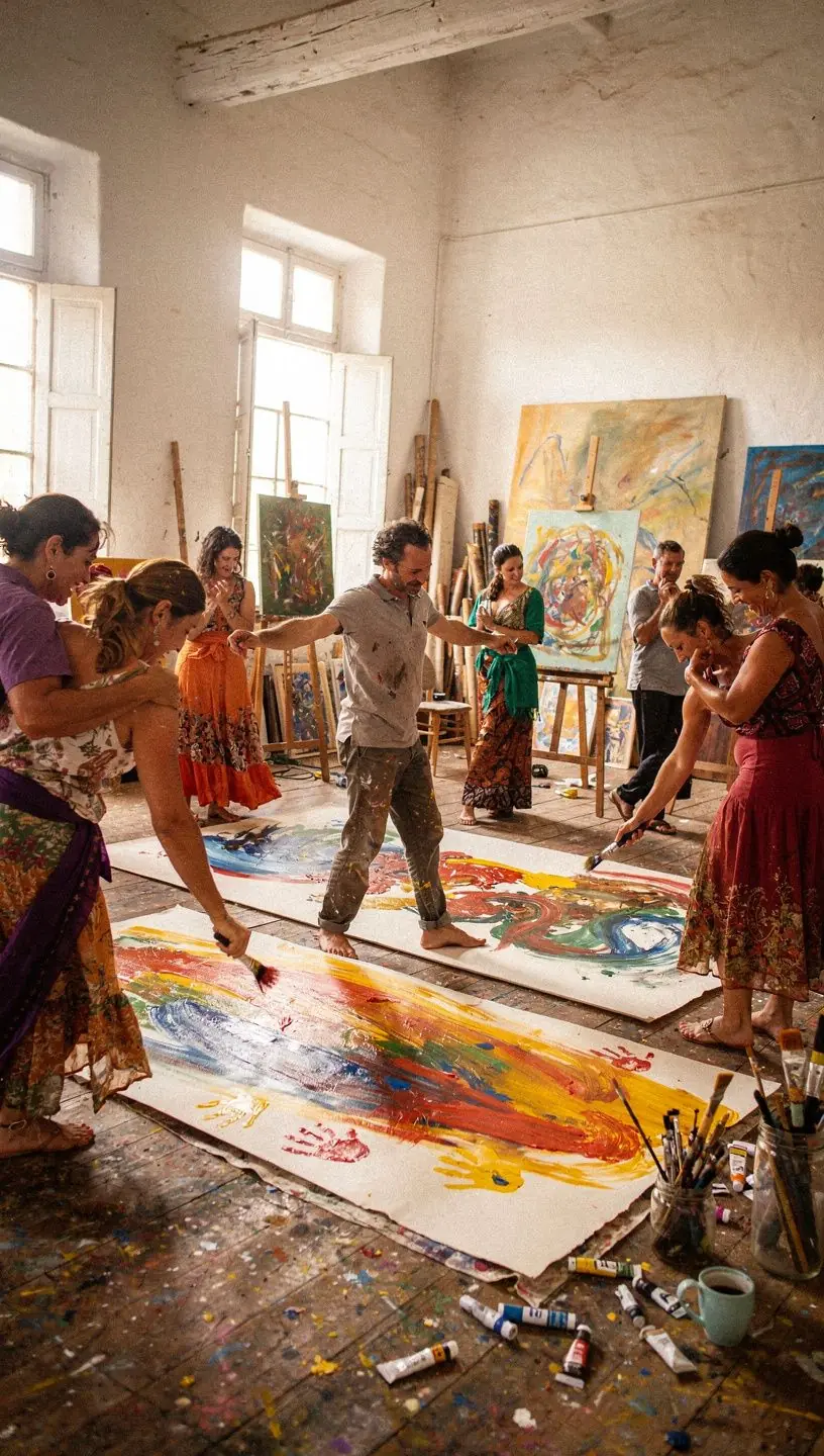 Balancing dance and life responsibilities illustration