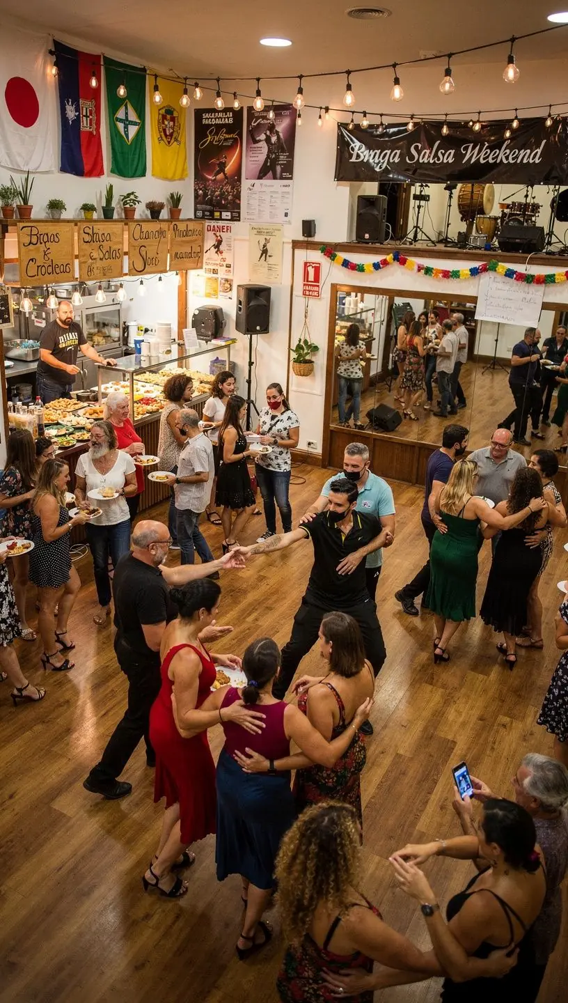Supportive dance community fostering bachata and salsa learning.